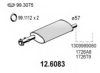 ASSO 12.6083 Middle Silencer